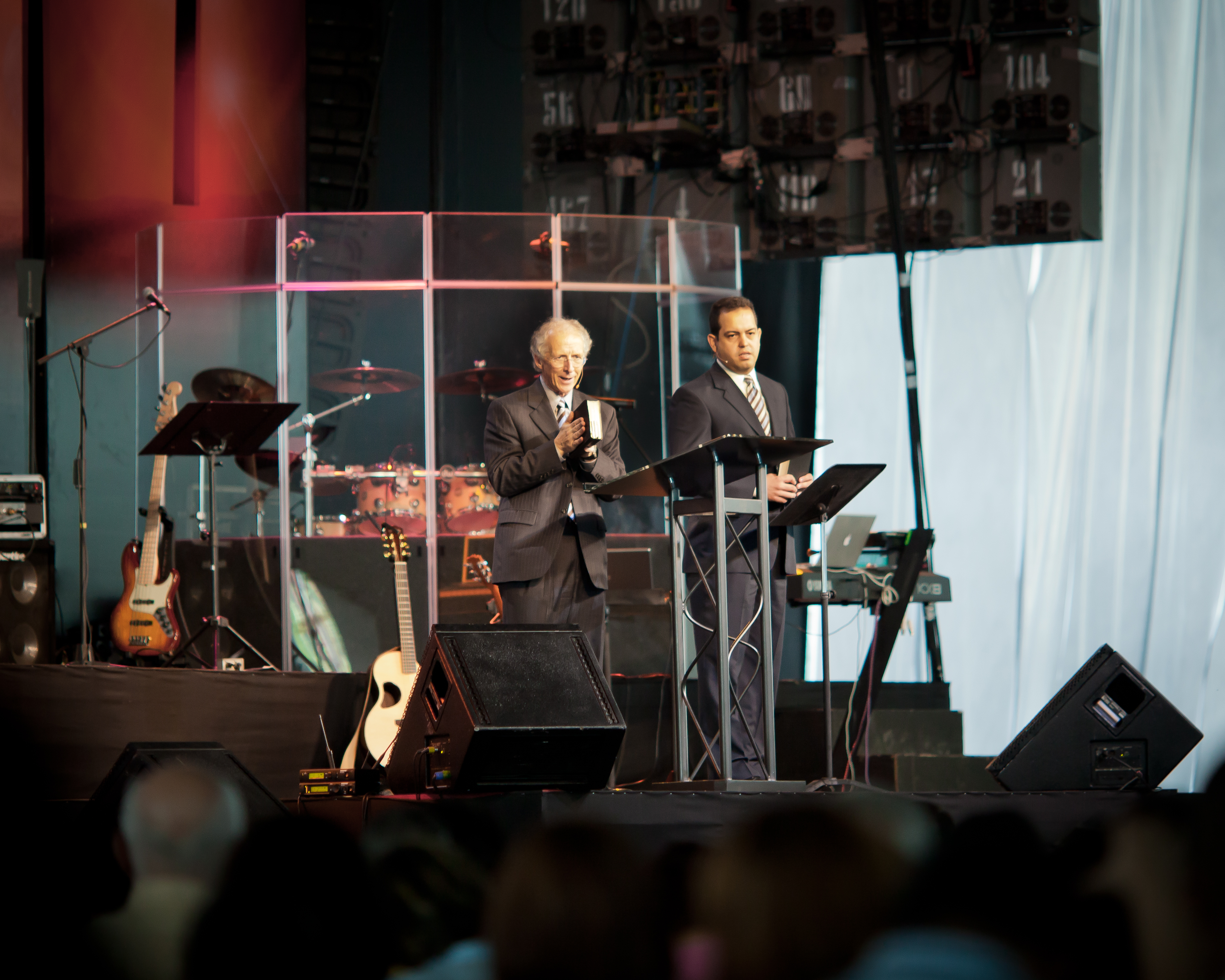 John Piper speaks in the Dominican Republic in 2010.