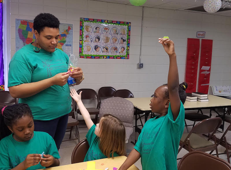 Today, about 16 Sister Cooks mentors work with 45 girls.