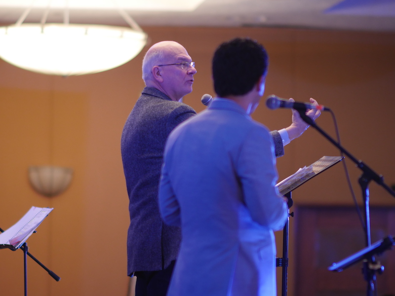 Tim Keller at a conference in Mexico City.