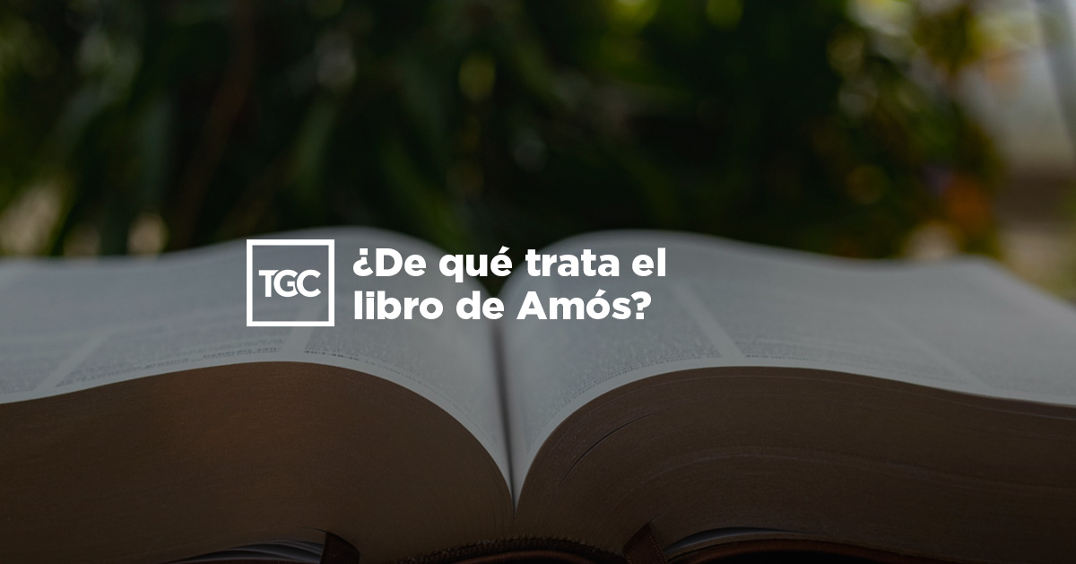 De Qu Trata El Libro De Am S Coalici N Por El Evangelio