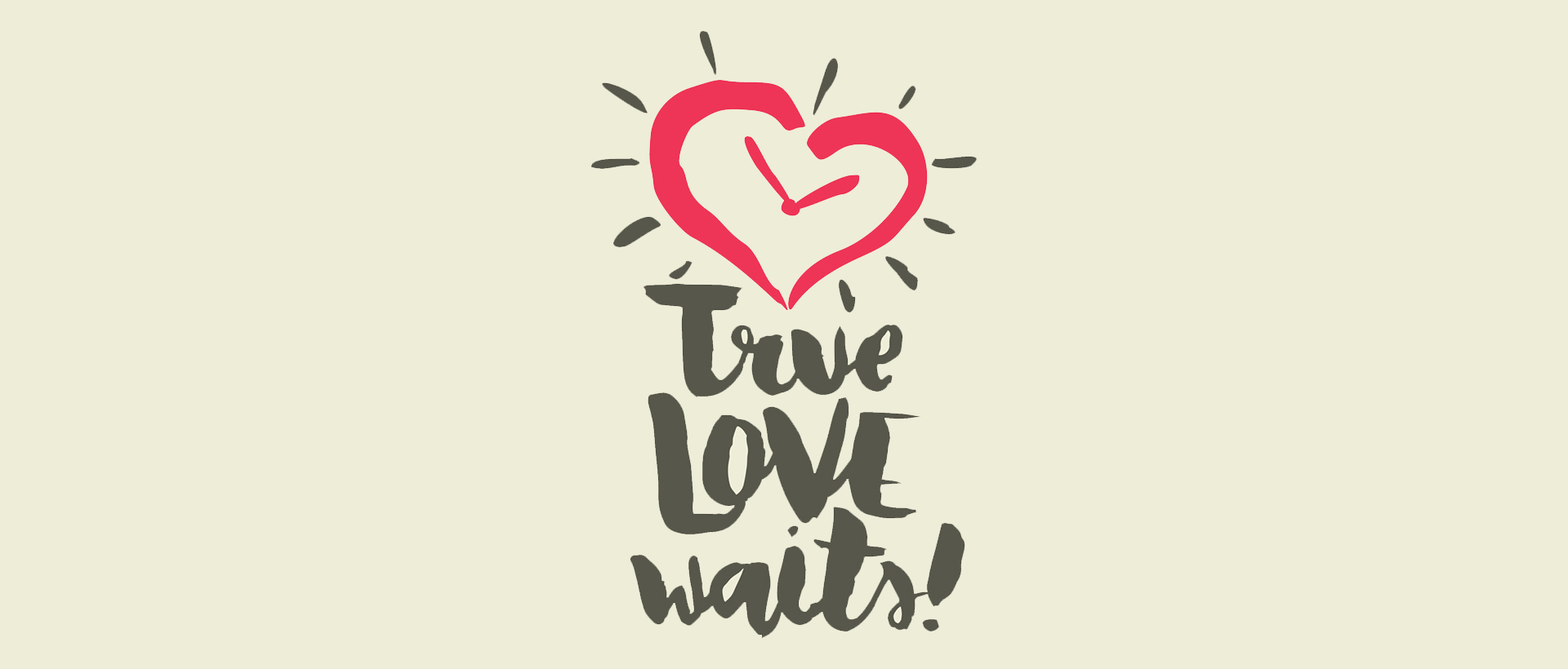 True Love Waits Commitment Card