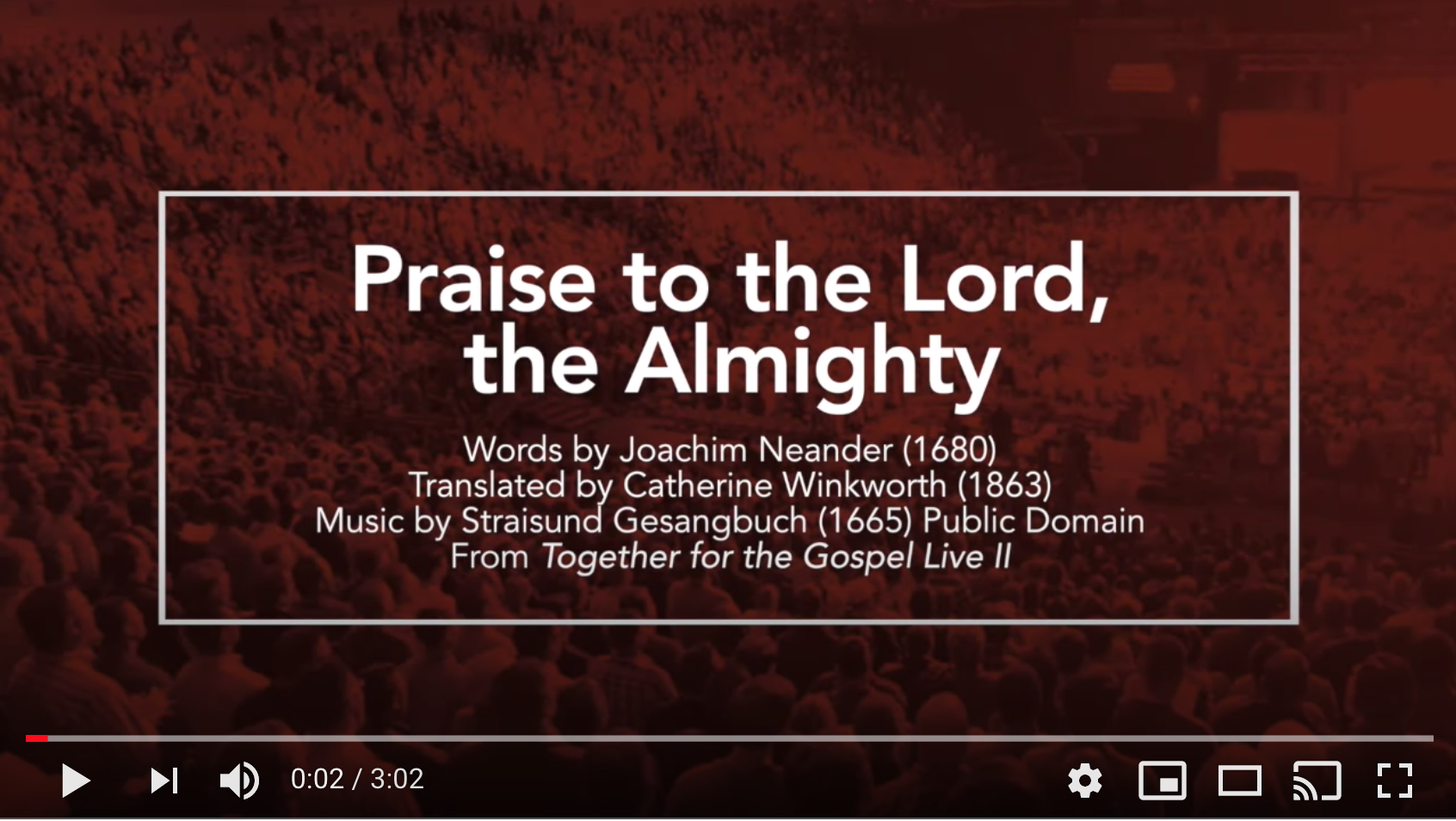 Hymn Of The Day: “Praise To The Lord, The Almighty”