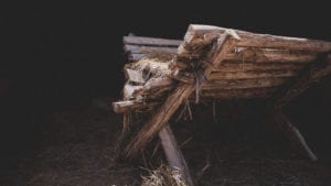 Photo of Jesus's manger