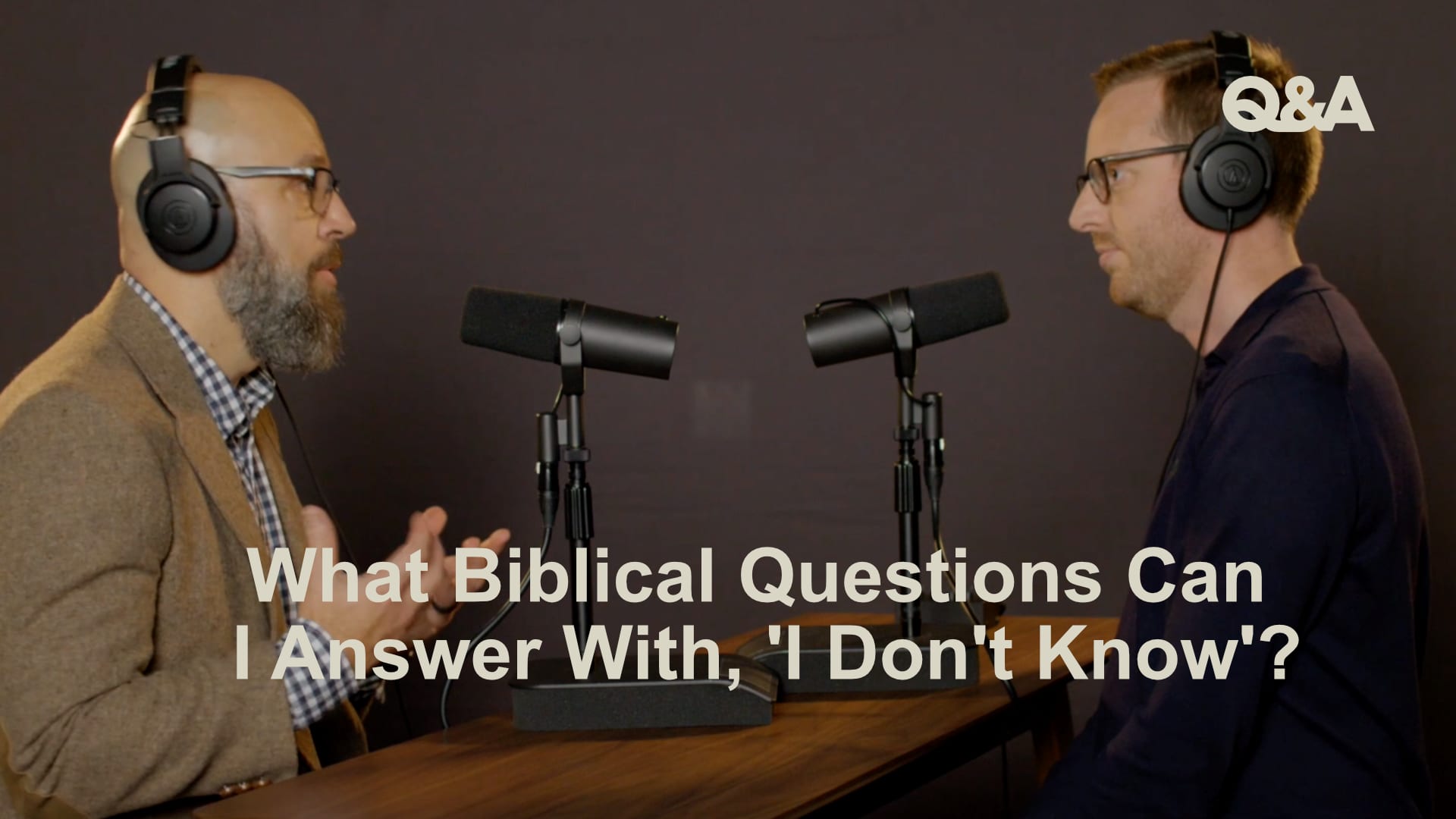 What Biblical Questions Can I Answer With, ‘I Don’t Know’?