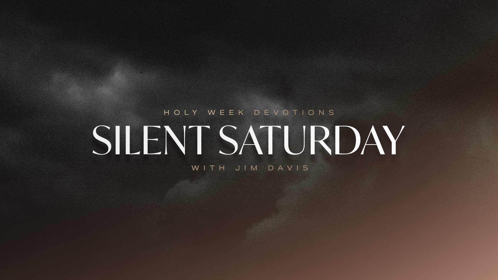 The Most Important Week In History: Silent Saturday