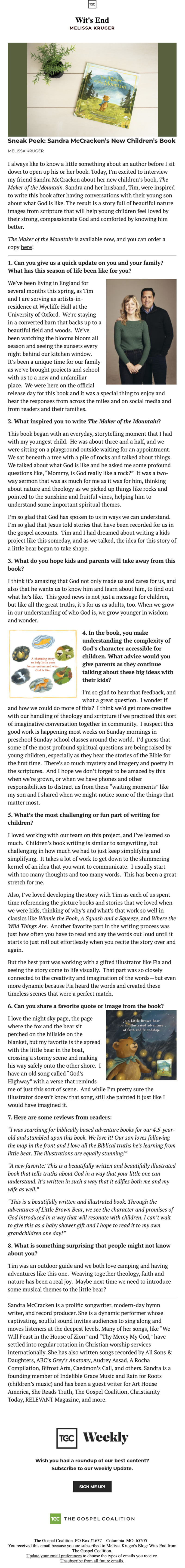 Newsletter Preview