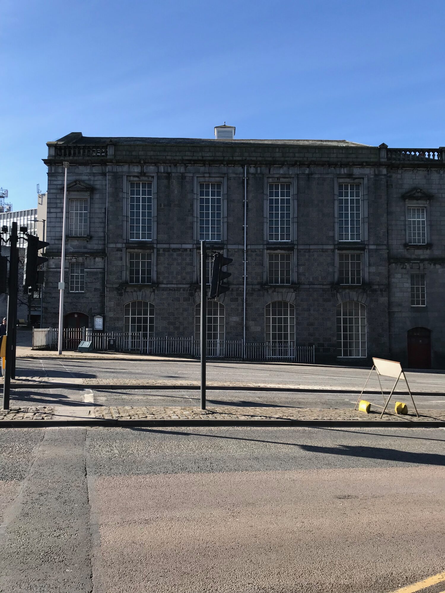 ‘The Stone Still Preaches’: How Trinity Church Reclaimed One of Aberdeen’s Granite Witnesses 3 MyCelestialApp Pre renovation Dusk scaled MyCelestialApp