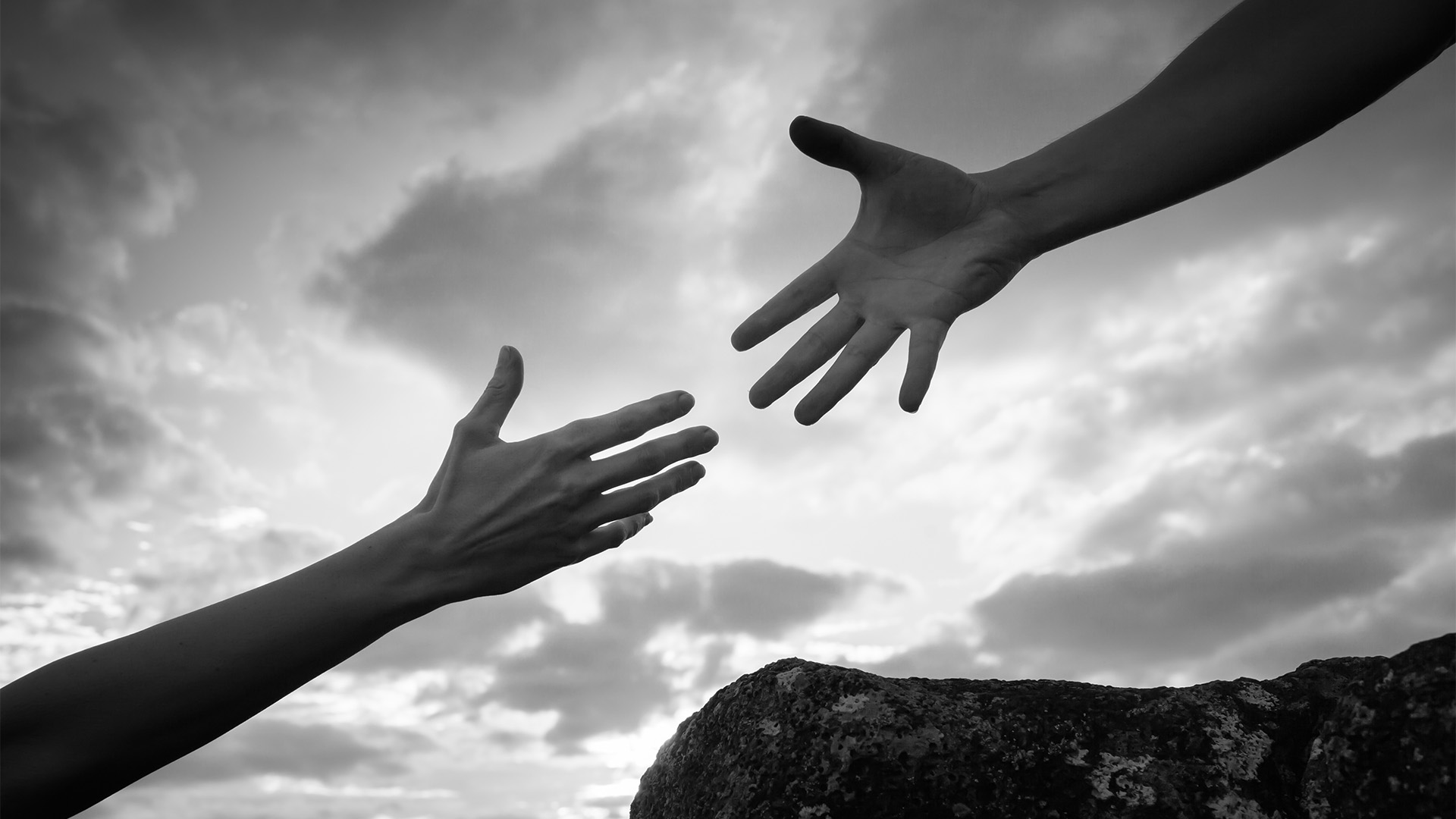 Рука помощи картина