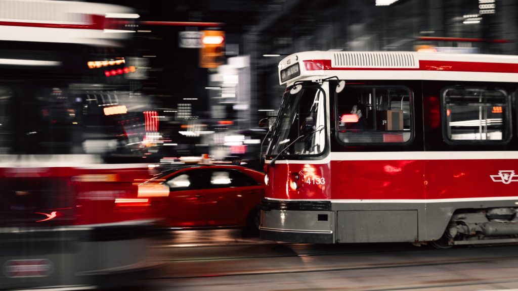 streetcars in Toronto