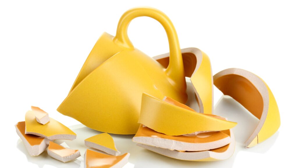 broken cup