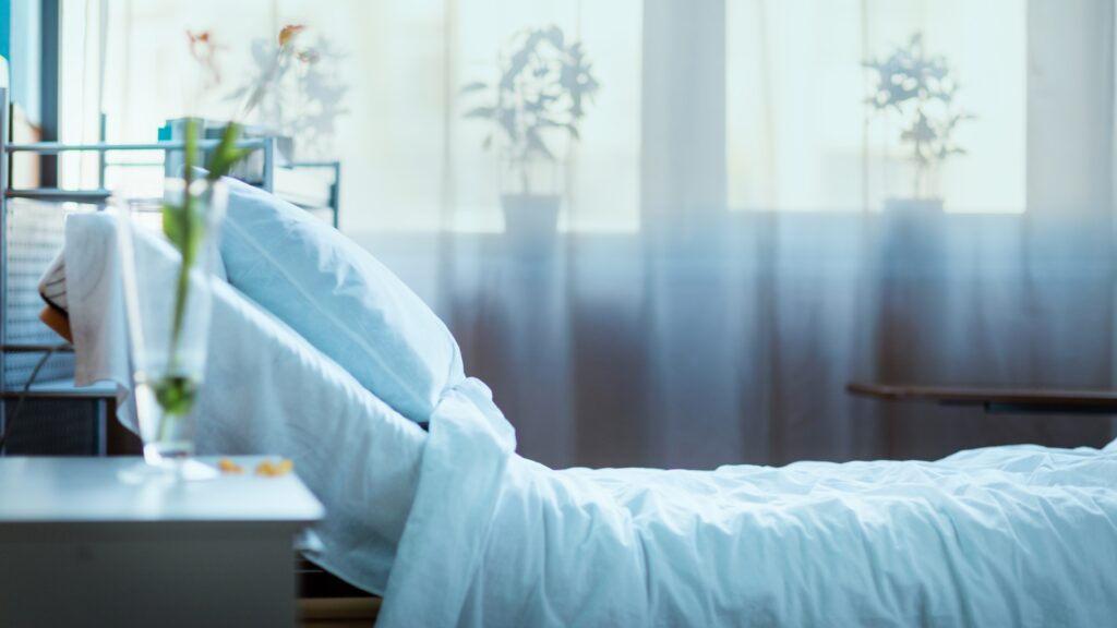 hospital bed