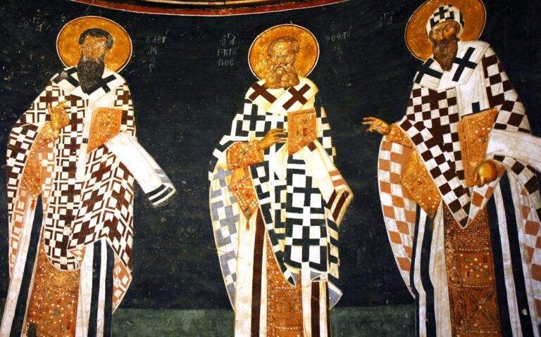 Three orthodox fathers