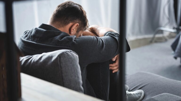 sad man