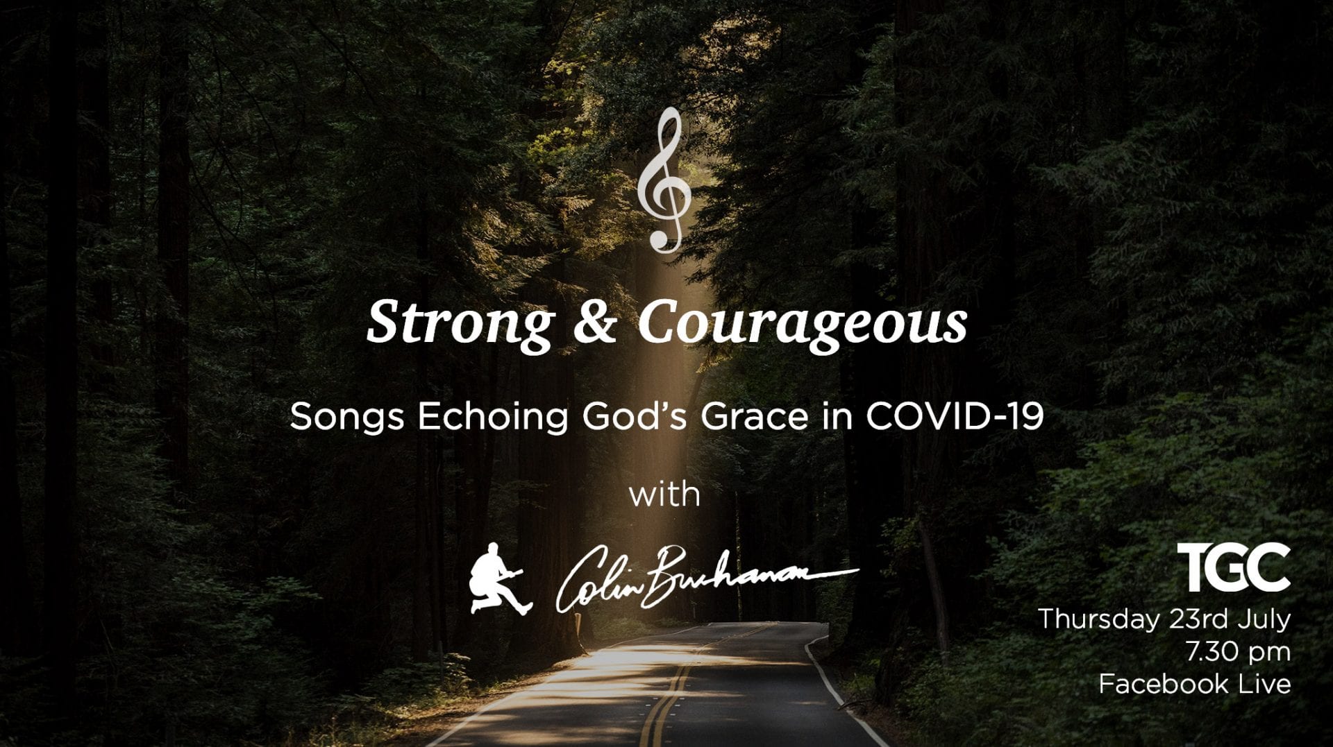 Join Us for Colin Buchanan’s ‘Strong and Courageous’ Concert The