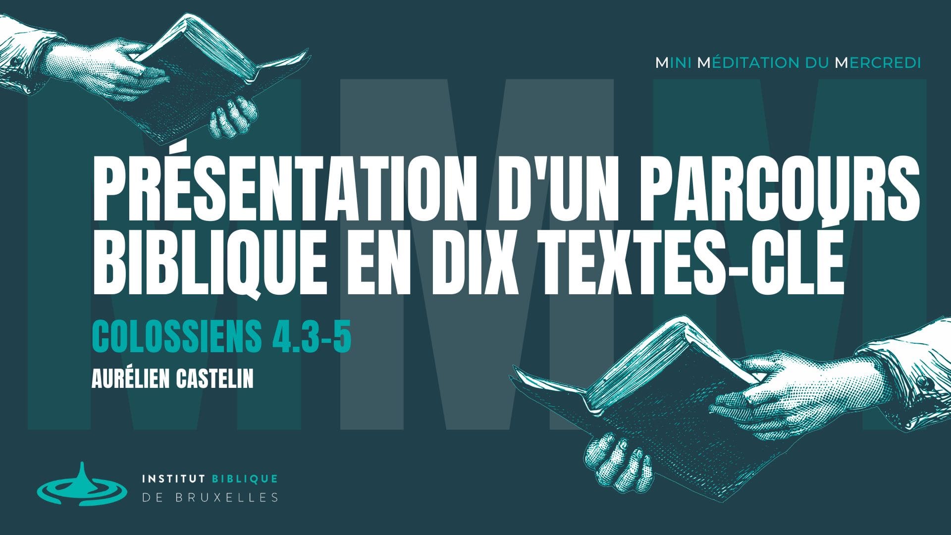 Présentation d’un parcours biblique en dix textesclé Evangile 21
