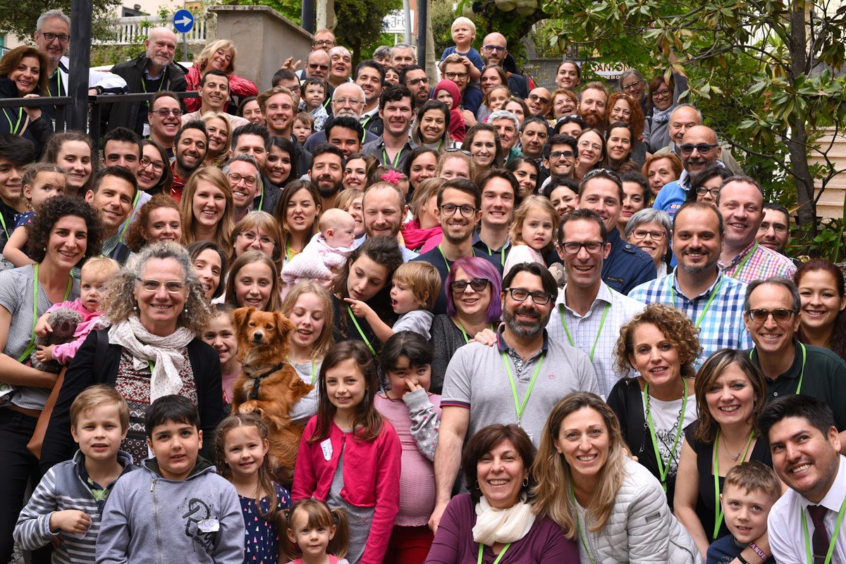 Partecipanti al primo convegno TGCI