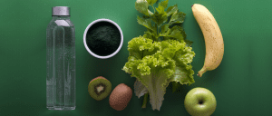 Healthy food and water representing church health