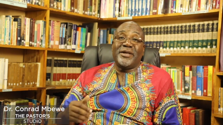 Pastor Conrad Mbewe teaches on the Bronze Snake in the Desert