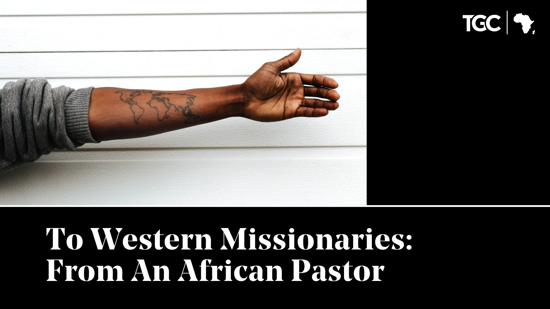 To Western Missionaries: From An African Pastor Cover