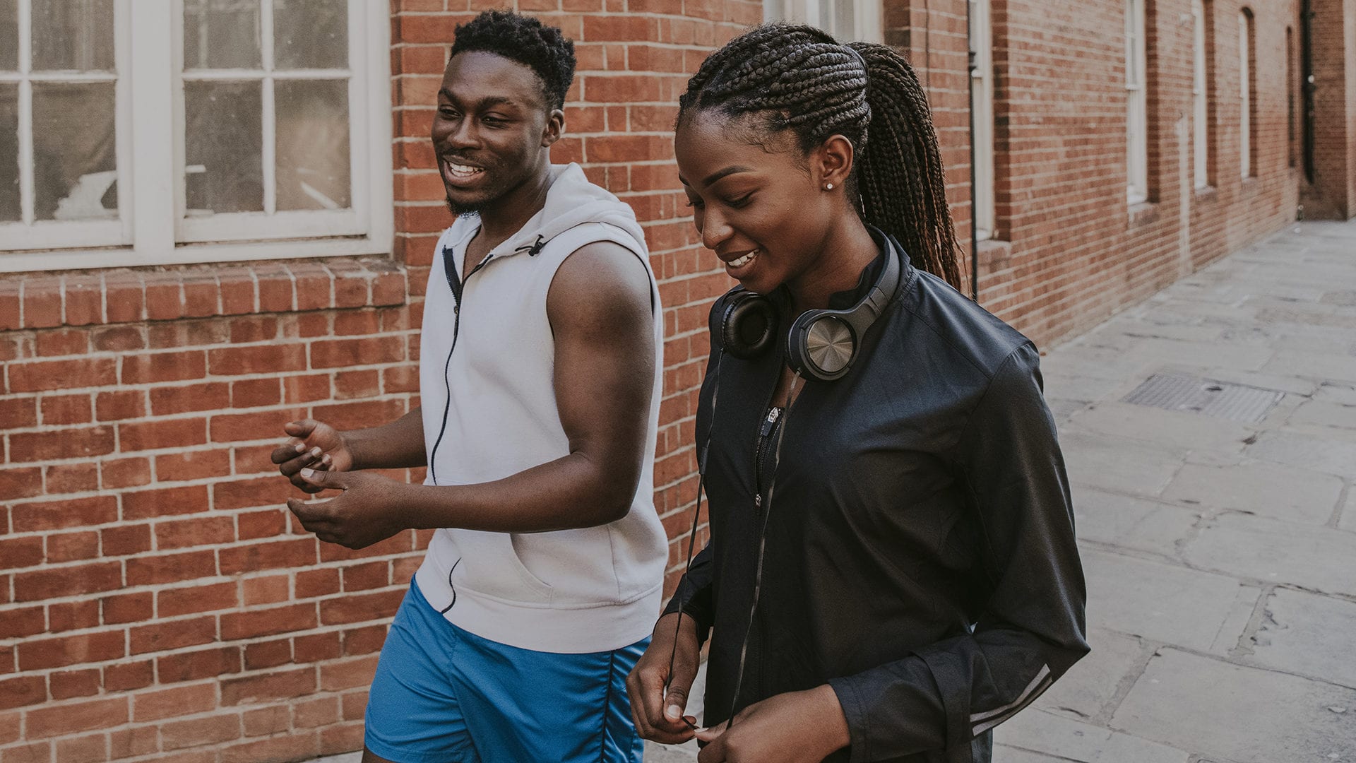 Christian Dating FAQs image of African young couple in a street