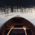 Jesus the prince of peace - A row boat on still calm waters