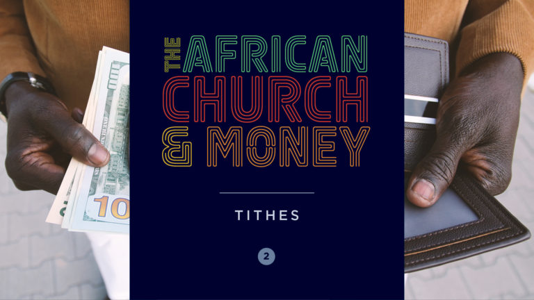 Tithing - A man taking cash out of his wallet