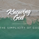 Knowing God: An image of the ocean shore