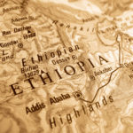 African christian history - A picture of Ethiopia on the map