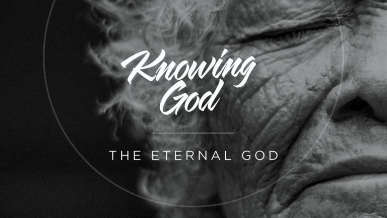 KG The eternal God - A close up shot of an old woman's face