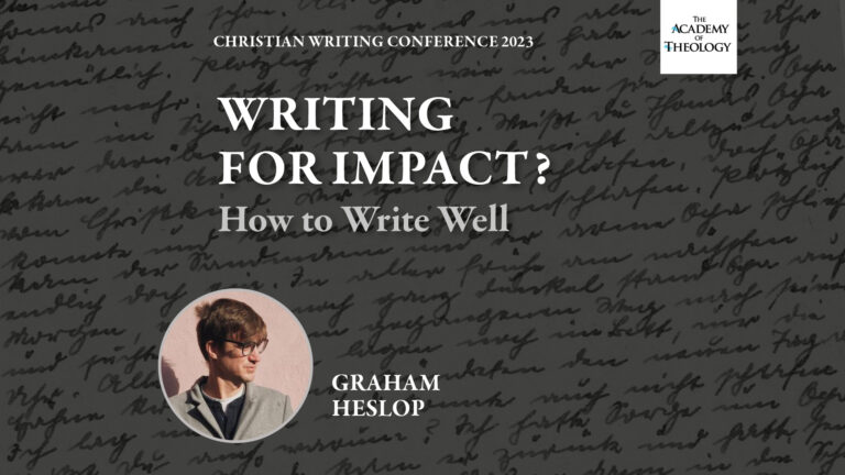 AOT Conference: How to Write Well: Graham Heslop