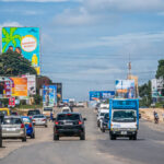 Zambian Constitution – A road with cars driving on it in Zambia.