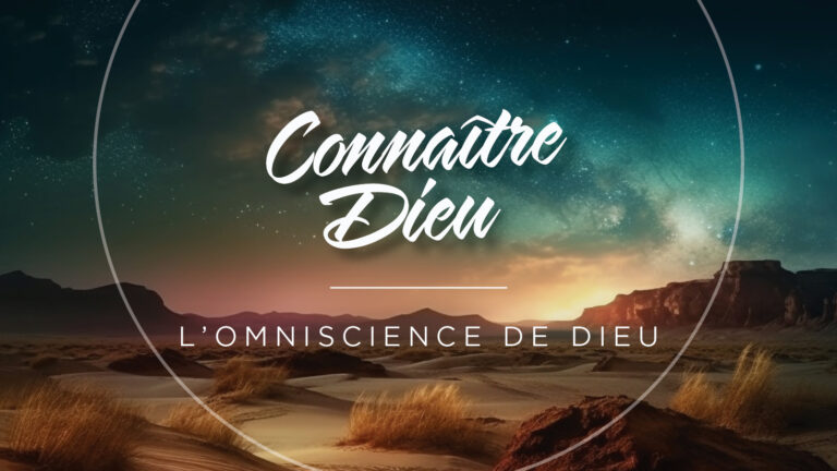 Omniscience of God: A picture of a desert area with mountains and a beautiful night sky in the background.