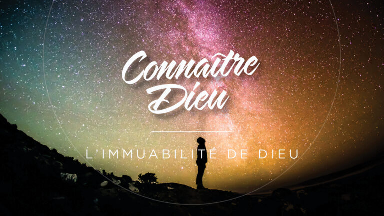 Immutability of God: A person staring at the starry colourful night sky.