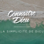 Simplicity of God: Picture of the ocean and waves on the sandy shoreline.