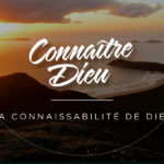 Knowability of God: Mountains and ocean with sunset in the background.